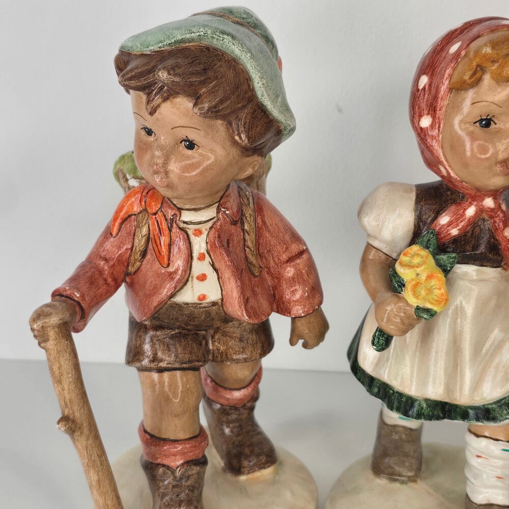 Vintage‎ Set Of 2 Boy & Girl 1980's Figurines
Ceramic KnickKnacks Trinkets Green - Picture 6 of 7